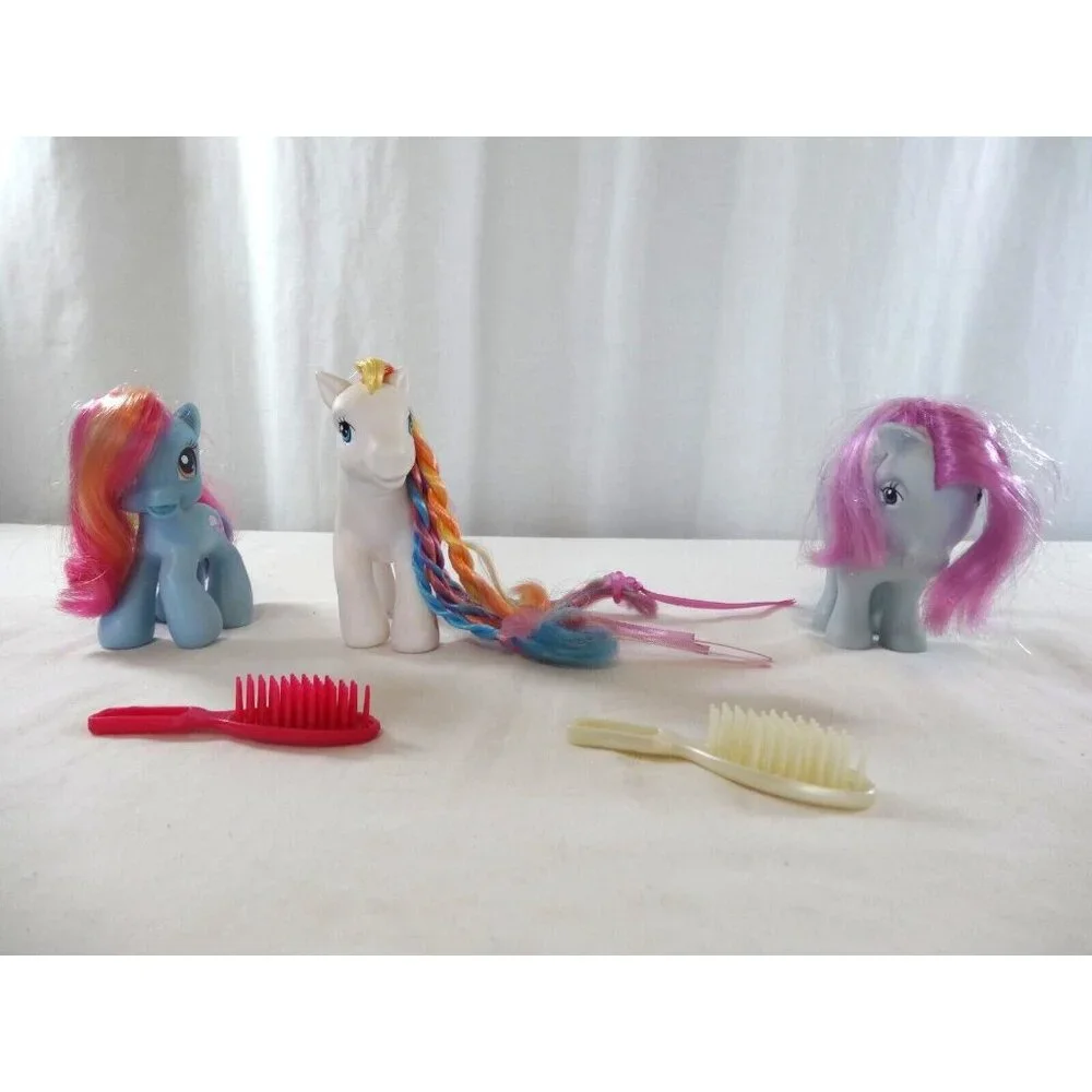 My Little Pony G3 Daffidazey n 2008 Rainbow‎ Dash n 40th Anniversary Blue Bello